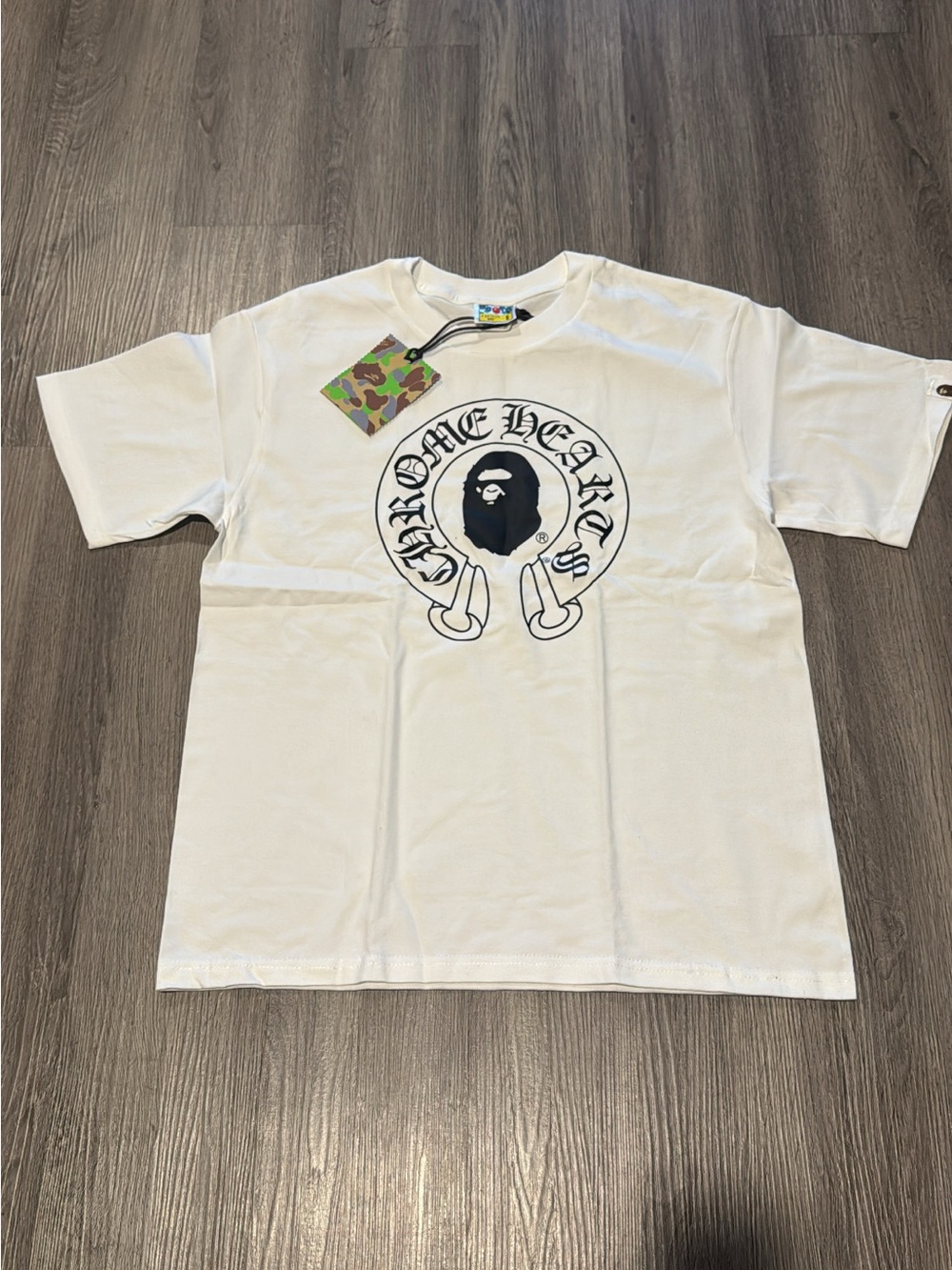 Chrome Hearts White Short-Sleeve Graphic Tee